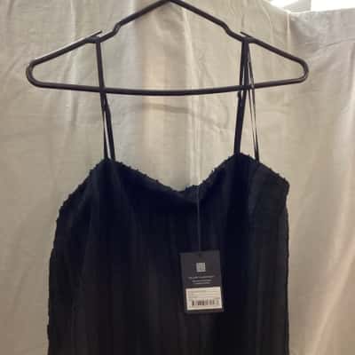 Decjuba Womens Size 14 Black Jumpsuit