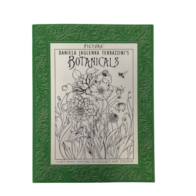 Picture Daniela Jaglenka Terrazzini Botanicals Art Print Posters Colouring Book