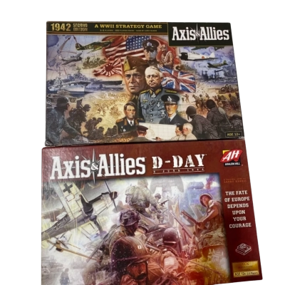Axis & Allies D-day 1944 / Axis & Allies A WWII Strategic Game 1942