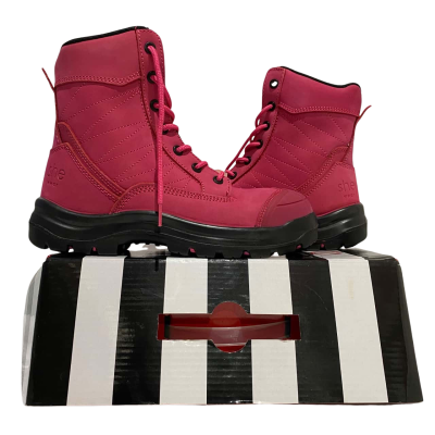 SHE WEAR  Women's Work Boots  Size 9 in Pink  