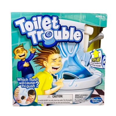 The Hasbro Toilet Trouble Board Game 