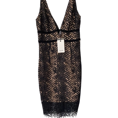 Bardōt Black Mini Dress Size 8