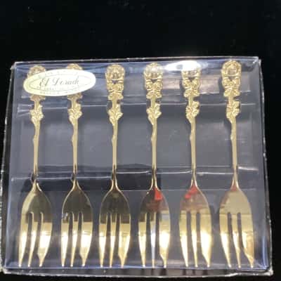El dorado cake forks