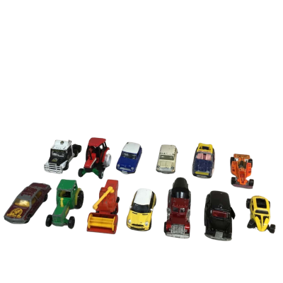 Assorted Toy Truck Cars Tractors as pictured