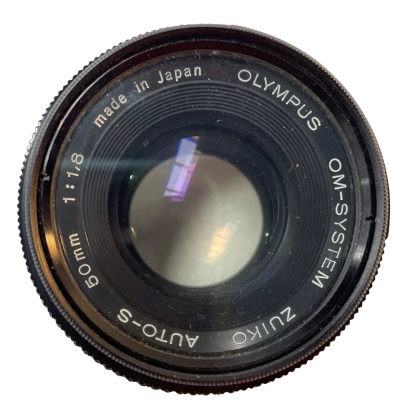 Olympus OM Zuiko Auto-S 50 mm f/1.8 Manual focus lens 