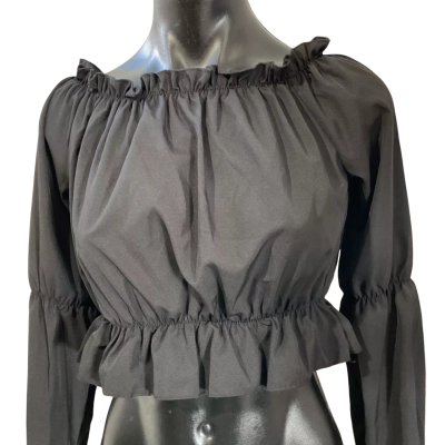  Scarlet Darkness  Size S Long Sleeve Top Black  