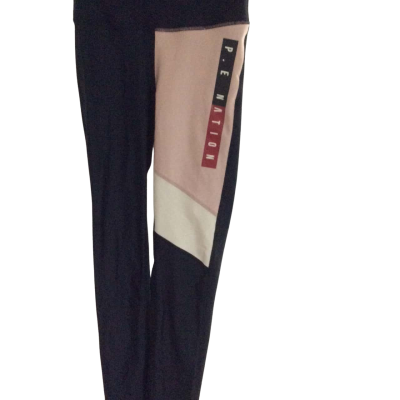 P.E Nation Womens  Size XS Leggings Navy Blue / Pink  