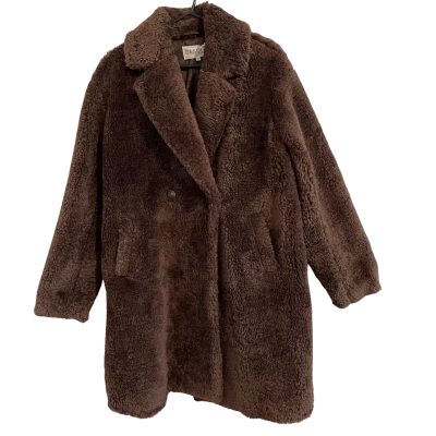 Basque Womens  Size 10 Winter Coat Brown RRP $199.95