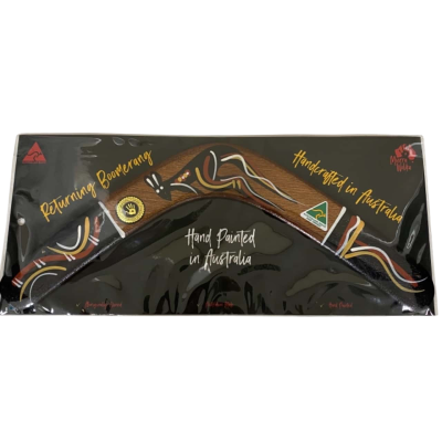 Returning Boomerang Hand Painted