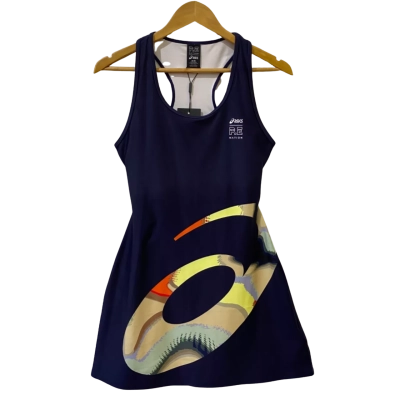 Asics / P.E Nation Womens  Size M Multicoloured / Navy Blue Netball Dress