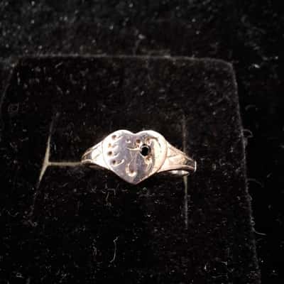  Kids 925 Silver Cygnet Ring