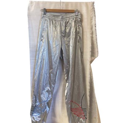 Adidas Unisex  Size S Track Pants Black  / Blue / Red / Silver 