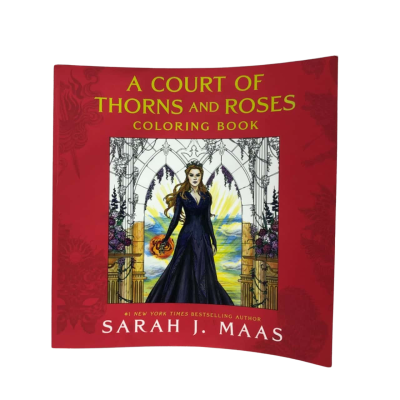 A Court Of Thorns And Roses Colouring Book By Sarah J. Mass