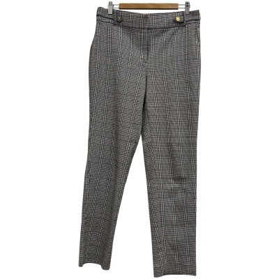 Calvin Klein Womens  Size US 8 Straight Leg Pants Checked 