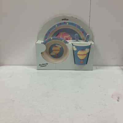 Bobble Art Bamboo Melamine Dinner Set 