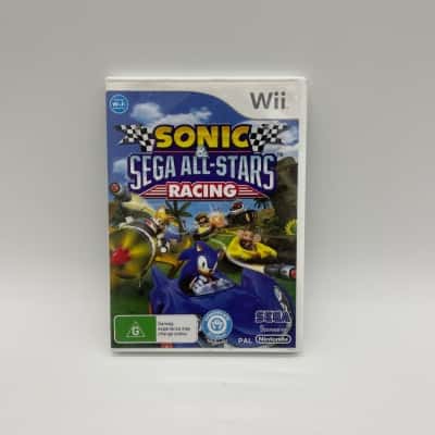 Sonic Sega All Stars Racing Wii Video Game [B#17