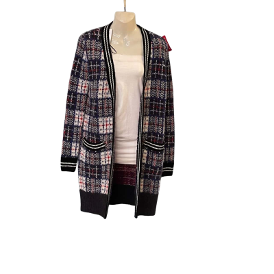 Milk & Honey Womens  Size 6 Cardigan Black  / Blue / Grey / Red 