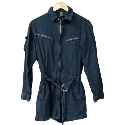 Ksubi Womens Size S Navy Blue Playsuit