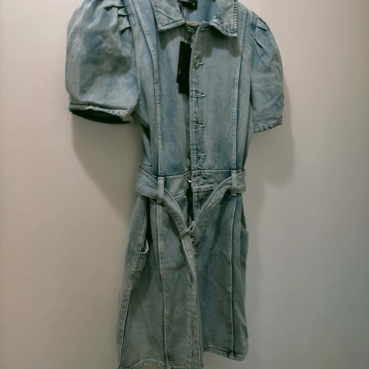 white christmas dresses DECJUBA Coco Denim Dress / Size 12 / Used (Excellent condition) / RRP $0.00  – Authentified main image 1