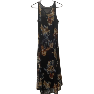 Women’s Taking Shape  Size XXS Sleeveless Dress  Floral / Navy Blue 