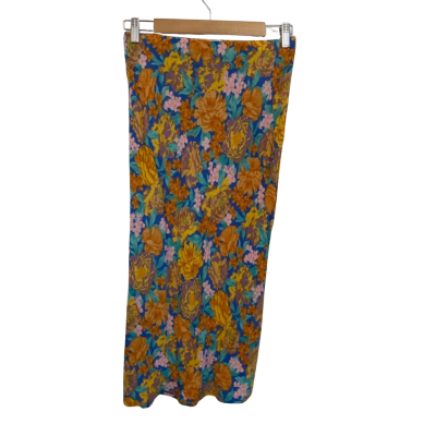 Billabong Womens  Size S Midi Skirt Floral / Multicoloured 