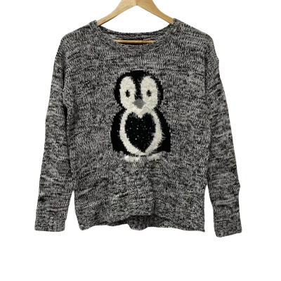 Atmosphere  Womens  Size 8 Jumper Black  / Grey 