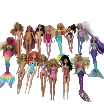 Lot Of 15 Genuine Barbie Dolls
