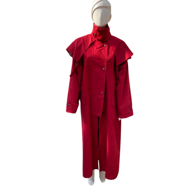 RIDER Jillaroo Red Rain Jacket Small 