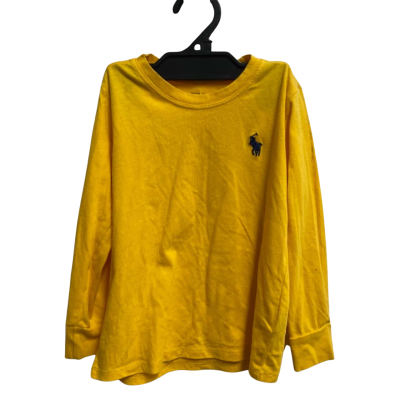 Polo Ralph Lauren Kids Yellow Long Sleeve Shirt