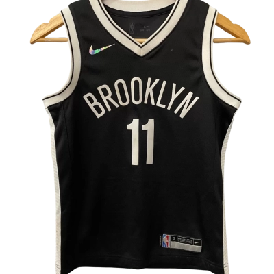 Nike Mens  Brooklyn Nets No 11 Size S Jersey Black  