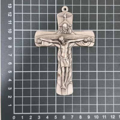 Crucifix Pendant Large Italy Made Preowned 