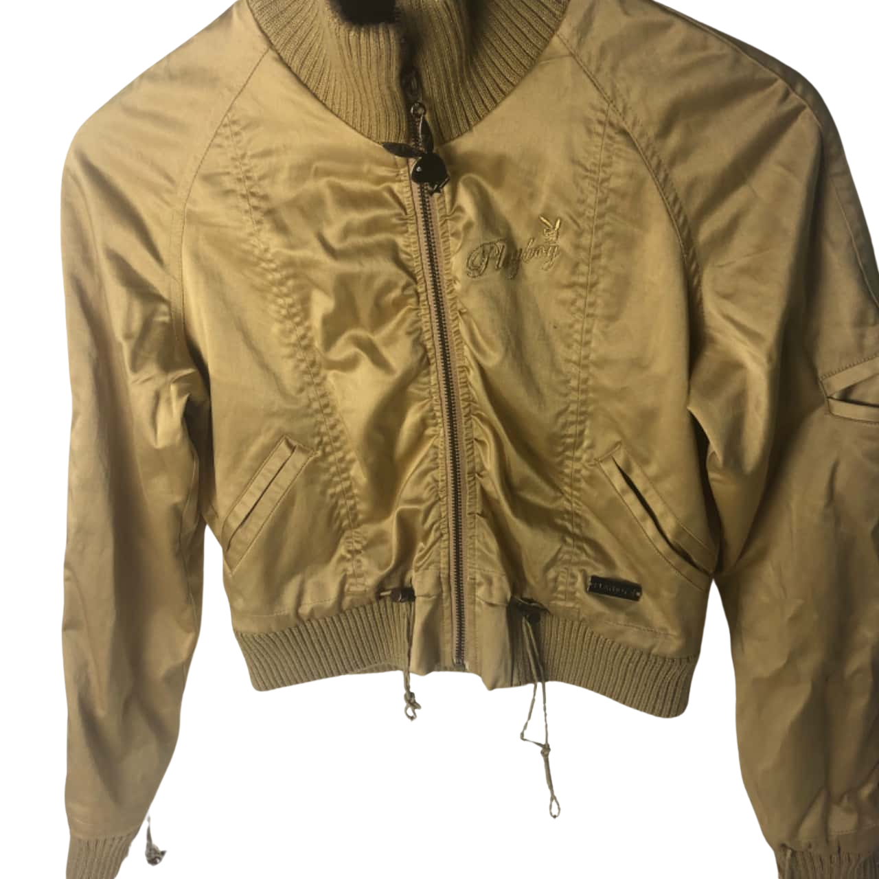 Womens Size 000 Bomber Jacket Gold (s)