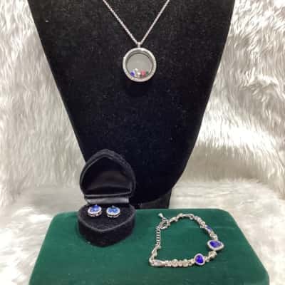 Womens Bracelet, Earrings & Necklace