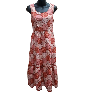 PRINCESS HIGHWAY Size 6 Patchwork Print Sleeveless Maxi Dress