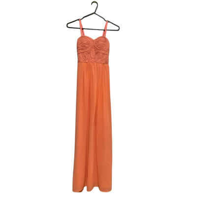 Dotti Womens  Size 6 Maxi Dress Coral 