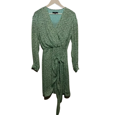 Saba Womens  Size 8 Casual Dress Green / Pattern 