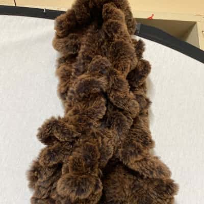  Womens Fur Scarf 