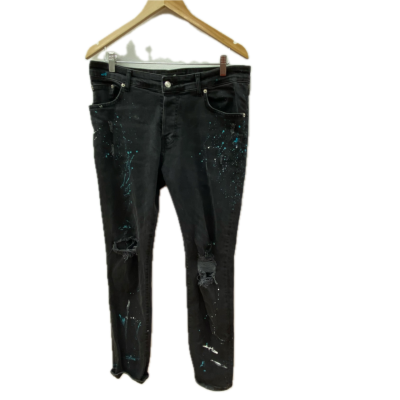 7th HVN Mens Jeans Size 34 Black  