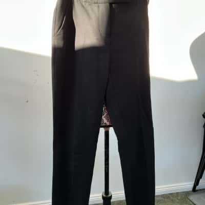 Veronika Maine Womens  Size 6 Straight Leg Pants Black  