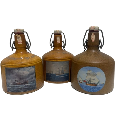  McWilliam's Wines Limited Release Stoneware Bottles x3 (EMPTY)