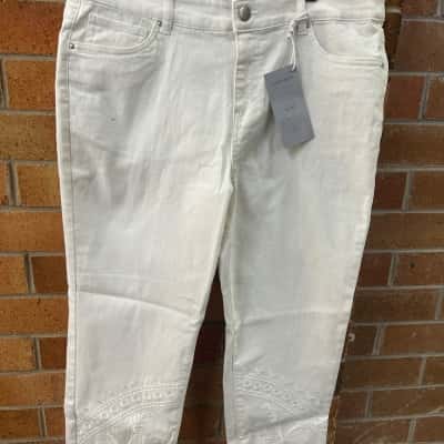  Womens Grae Denim  Size 14 7/8 Length Pants 