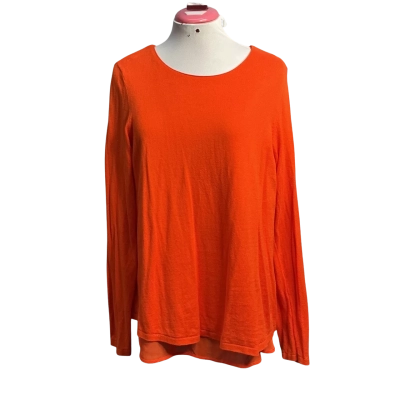 Tokito Womens  Size 14 Long Sleeve Top Orange 