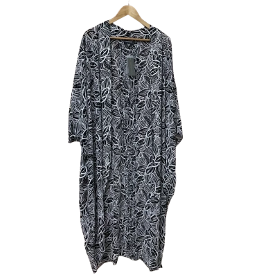 BNWT Autograph Womens  Size 20/22 Kimono Black  / White 
