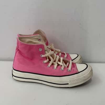 Converse Pink High Top - Size UK 6 