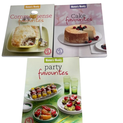 Women’s Weekly Cookbooks x 3