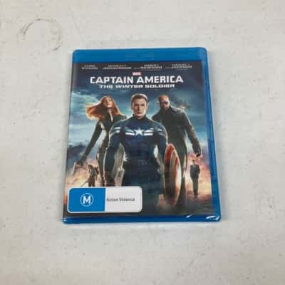 Captain America The Winter Soilder Blu-Ray