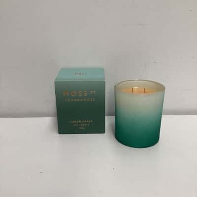 NEW - Moss Street Fragrances Lemongrass Soy Candle 300g