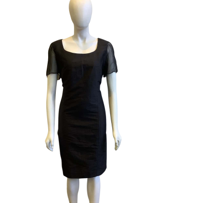 Ever Elegant Women's Size 16 Little Black Dress Black 