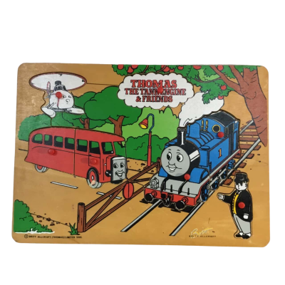 Vintage Thomas The Tank and Friends Wooden Puzzle