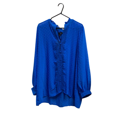 beme Womens  Size 14 Blouse Blue 